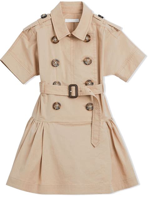 burberry kidsflared trench dress